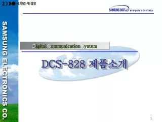 DCS-828 제품소개