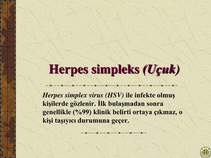 herpes simpleks u uk