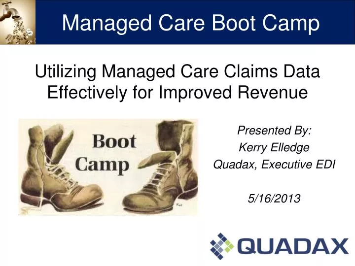 utilizing managed care claims data effectively for improved revenue