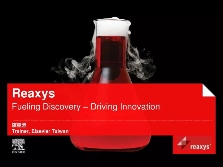 reaxys fueling discovery driving innovation