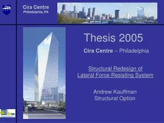 Thesis 2005
