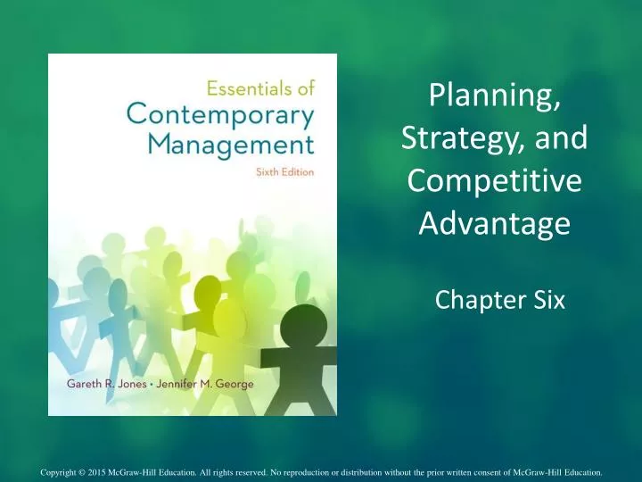 planning strategy and competitive advantage
