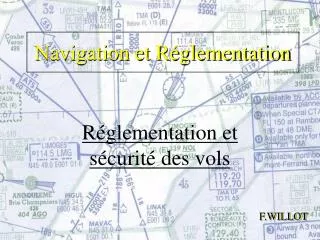 Navigation et Réglementation