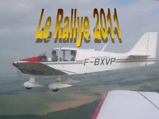 Le Rallye 2011