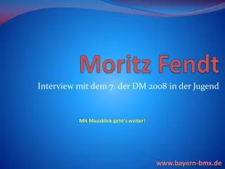 Moritz Fendt