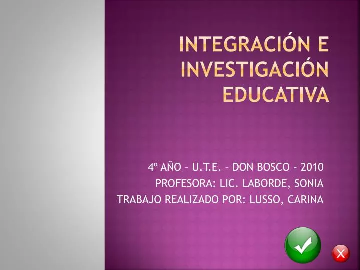 integraci n e investigaci n educativa