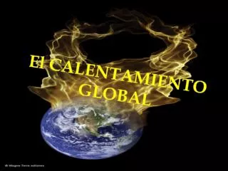 El CALENTAMIENTO GLOBAL