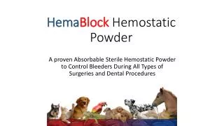 Hema Block Hemostatic Powder