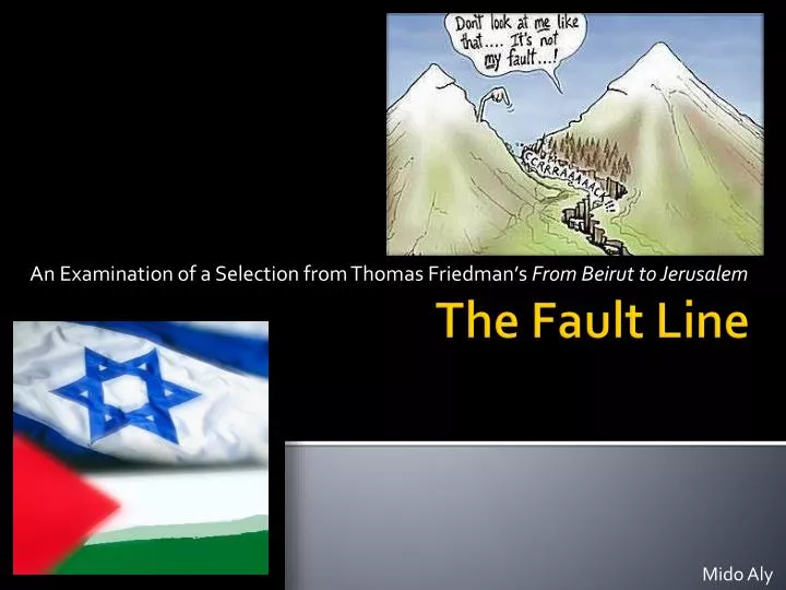 an examination of a selection from thomas friedman s from beirut to jerusalem