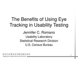 The Benefits of Using Eye Tracking in Usability Testing