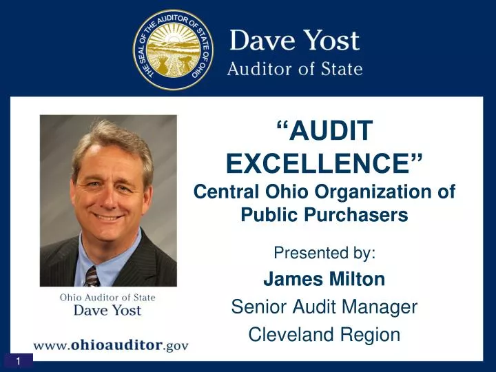 audit excellence central ohio organization of public purchasers