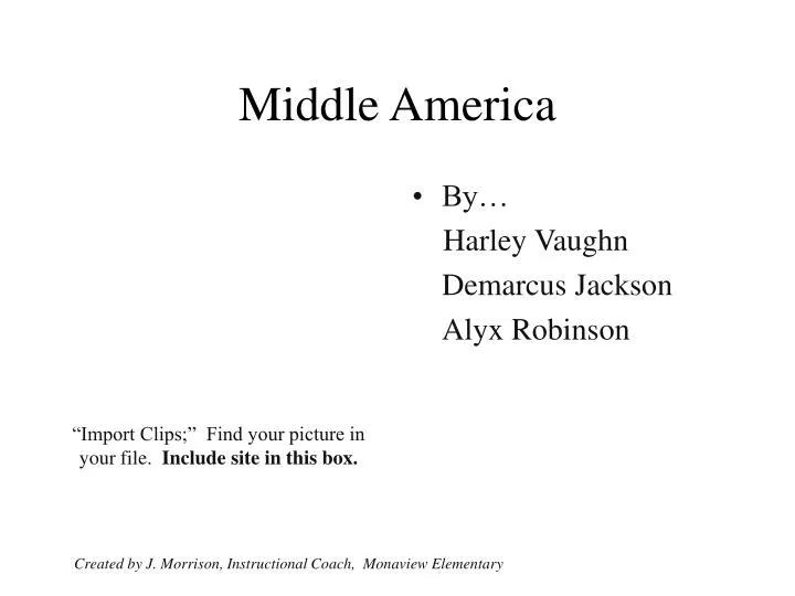 middle america