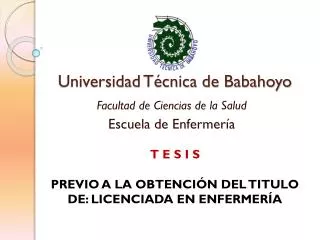 Universidad Técnica de Babahoyo