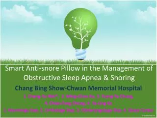 Smart Anti-snore Pillow in the Management of Obstructive Sleep Apnea &amp; Snoring