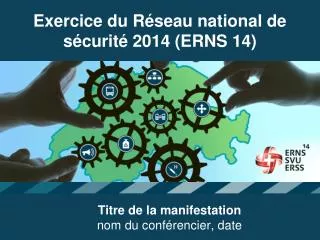 Titre de la manifestation nom du conférencier, date