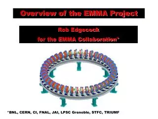 Overview of the EMMA Project
