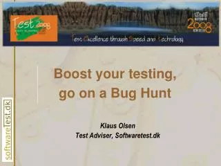 Boost your testing, go on a Bug Hunt