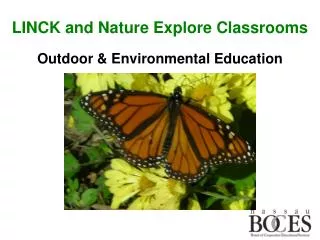Outdoor &amp; Environmental Education