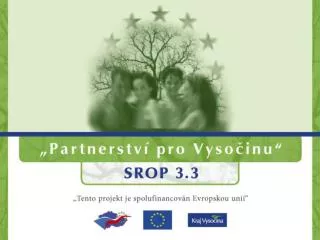 Integrovaný projekt: Partnerství pro Žďársko