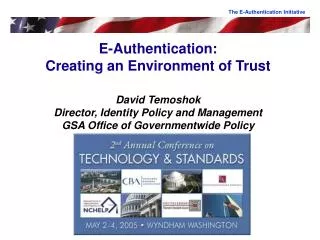 The E-Authentication Initiative