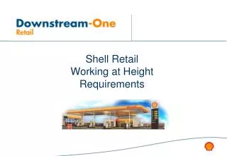 Shell Retail Working at Height Requirements
