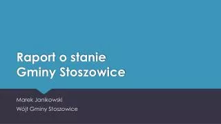 Raport o stanie Gminy Stoszowice