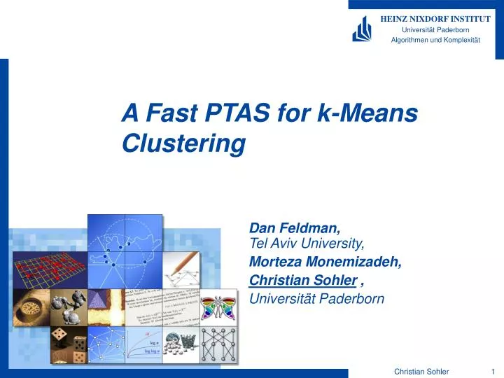 a fast ptas for k means clustering