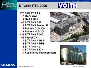 D: Voith PTC 2006
