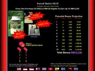 Forced Matrix MLM (Legitimate, Innovative And Powerful)