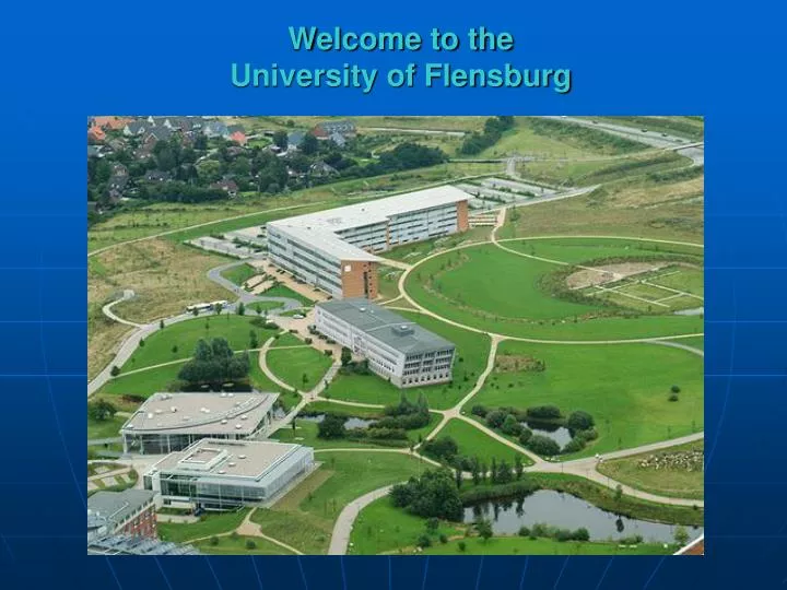 welcome to the university of flensburg