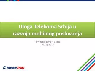 Privredna komora Srbije 24.09.2012