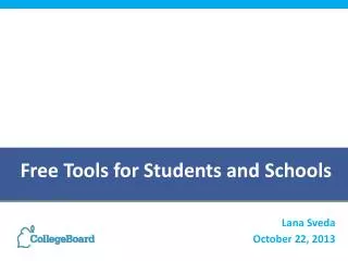 Free Tools for Students and Schools