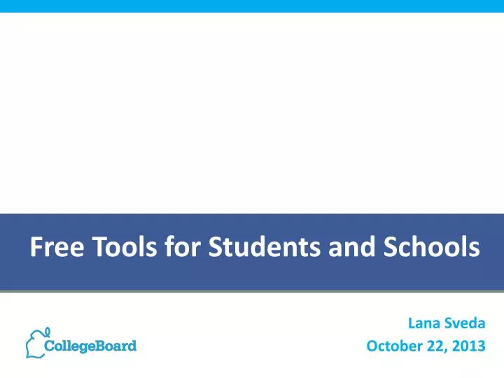 free tools for students and schools