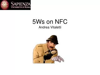 5Ws on NFC Andrea Vitaletti