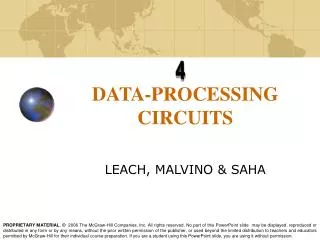 DATA-PROCESSING CIRCUITS