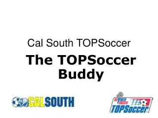 Cal South TOPSoccer