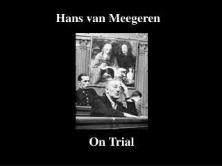 Hans van Meegeren