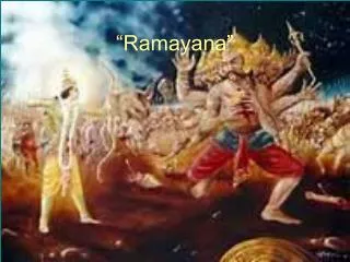 “Ramayana”