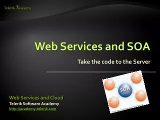 Web Services and SOA