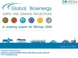 Available for download here: irena/remap/IRENA_REmap_2030_Biomass_paper_2014.pdf