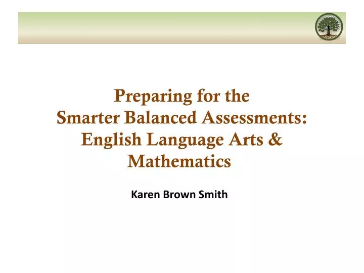 preparing for the smarter balanced assessments english language arts mathematics