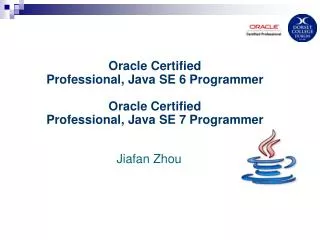 Oracle Certified