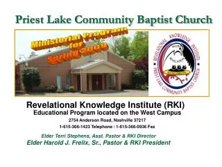 Priest Lake Community Baptist Church