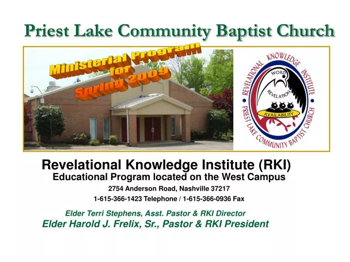 priest lake community baptist church
