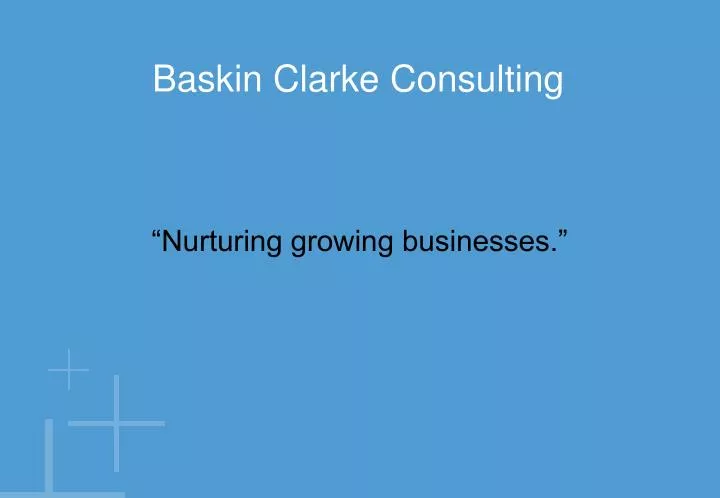 baskin clarke consulting