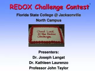 REDOX Challenge Contest