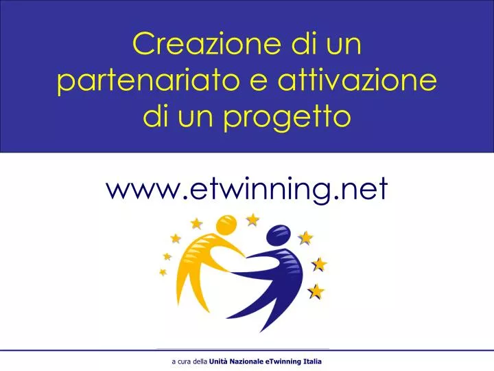 creazione di un partenariato e attivazione di un progetto www etwinning net