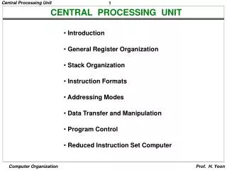 central processing unit