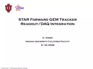 STAR Forward GEM Tracker Readout/DAQ Integration