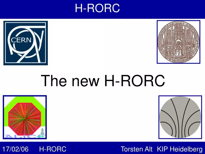 the new h rorc